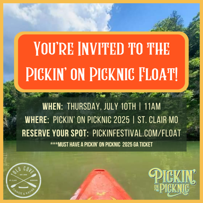 You’re Invited to the Pickin’ Family Float (1)