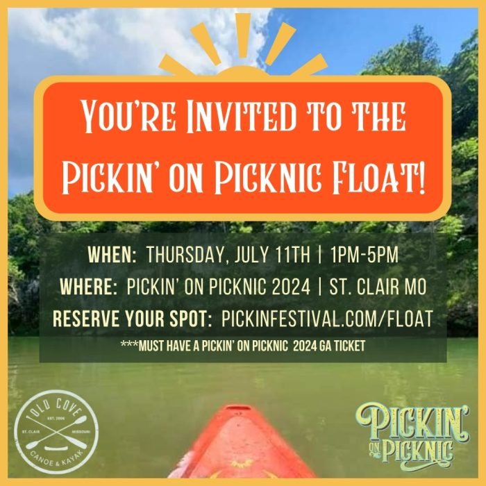 You’re Invited to the Pickin’ Family Float